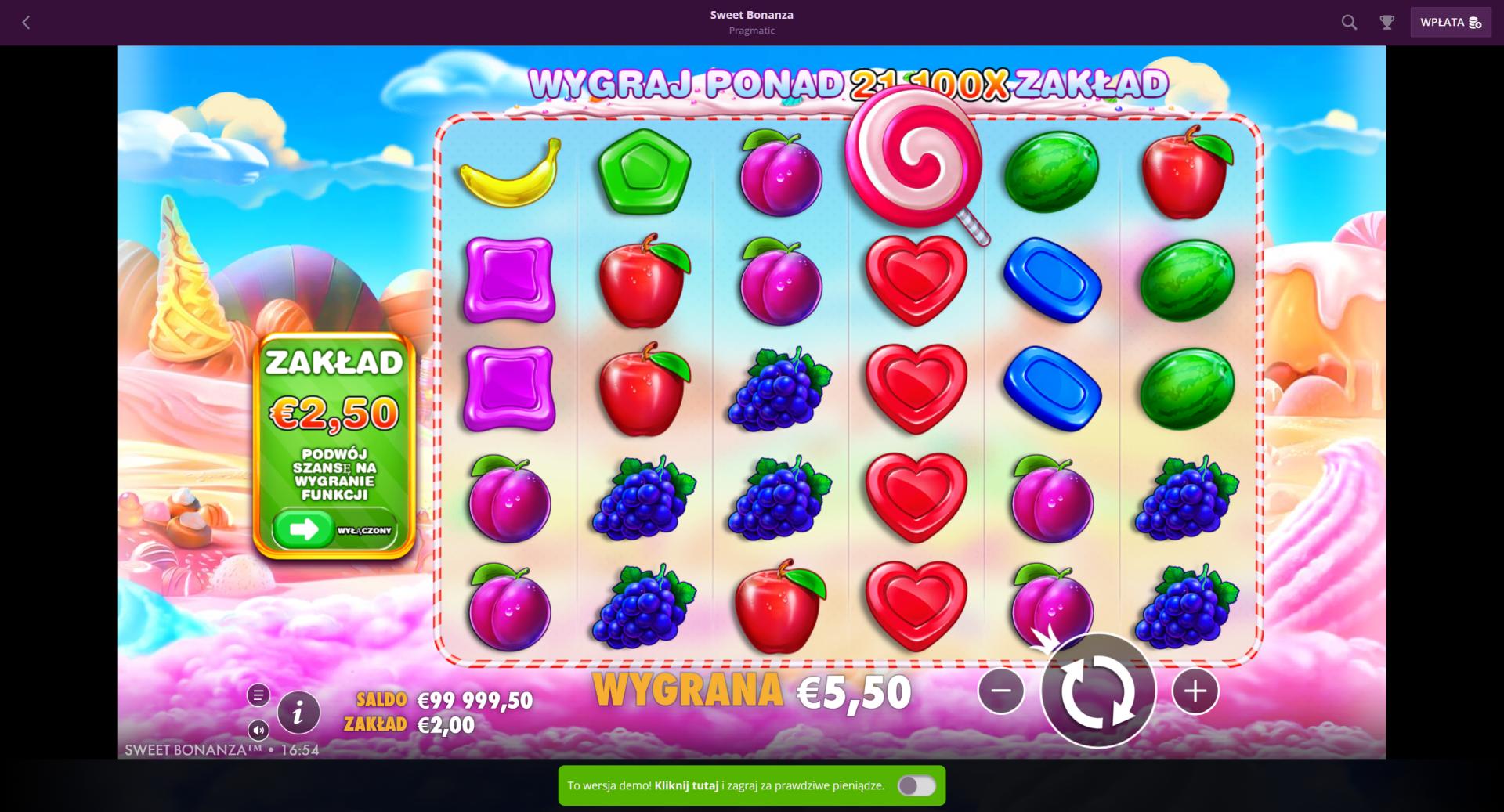 Kasyno online gry - Sweet Bonanza