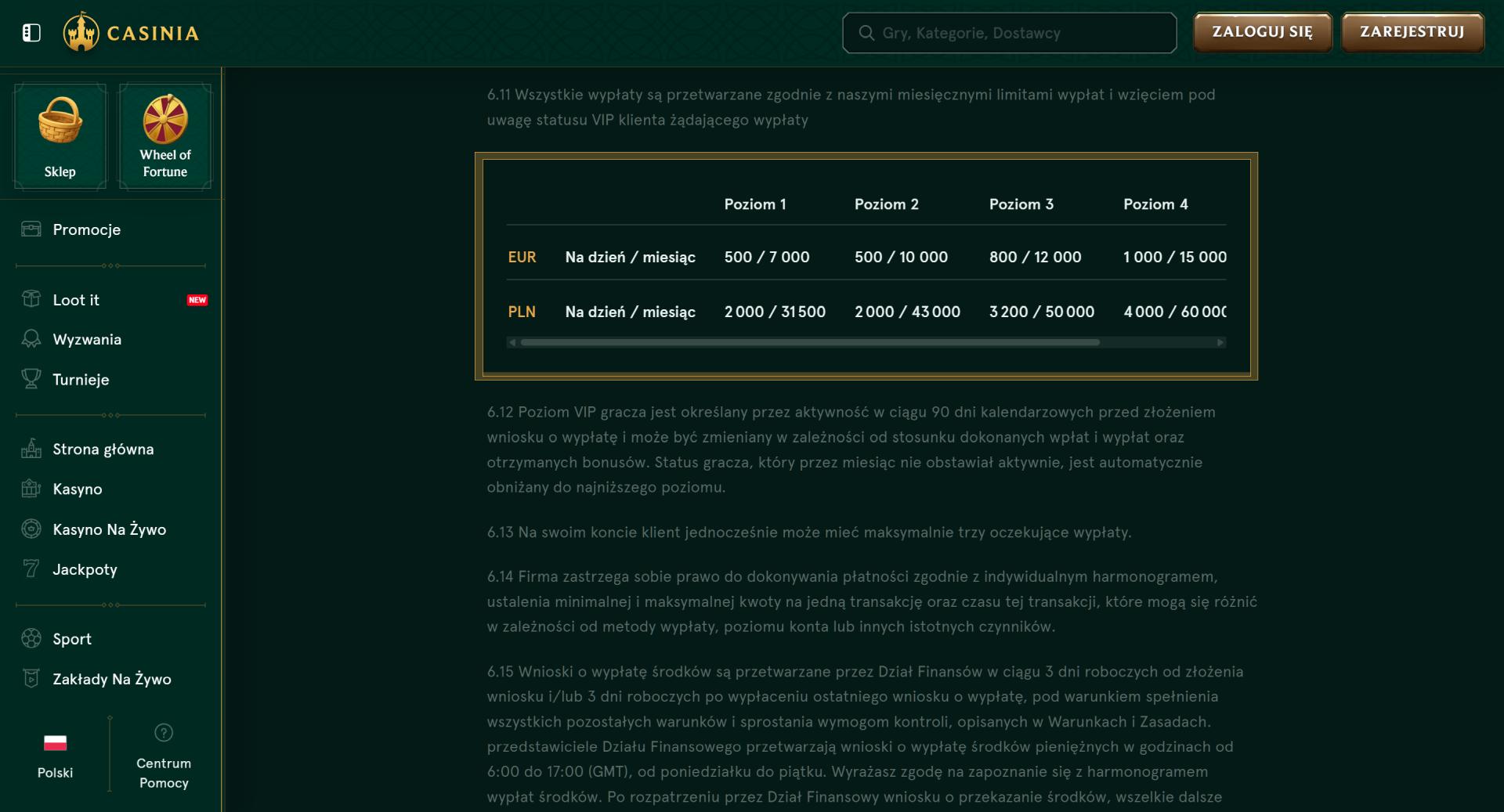 Metody platnosci w kasynie online