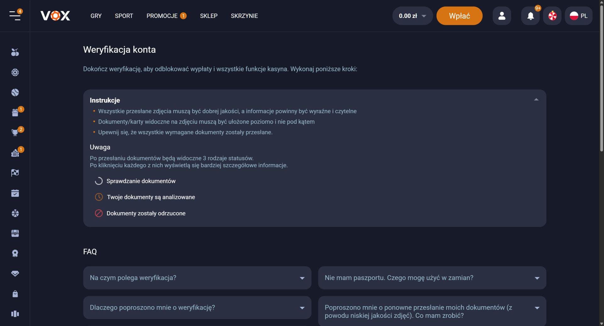 Metody platnosci w kasynie online