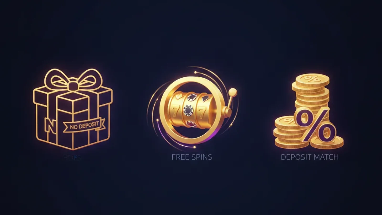 Najpopularniejsze typy promocji: bez depozytu, darmowe spiny i bonus za depozyt.